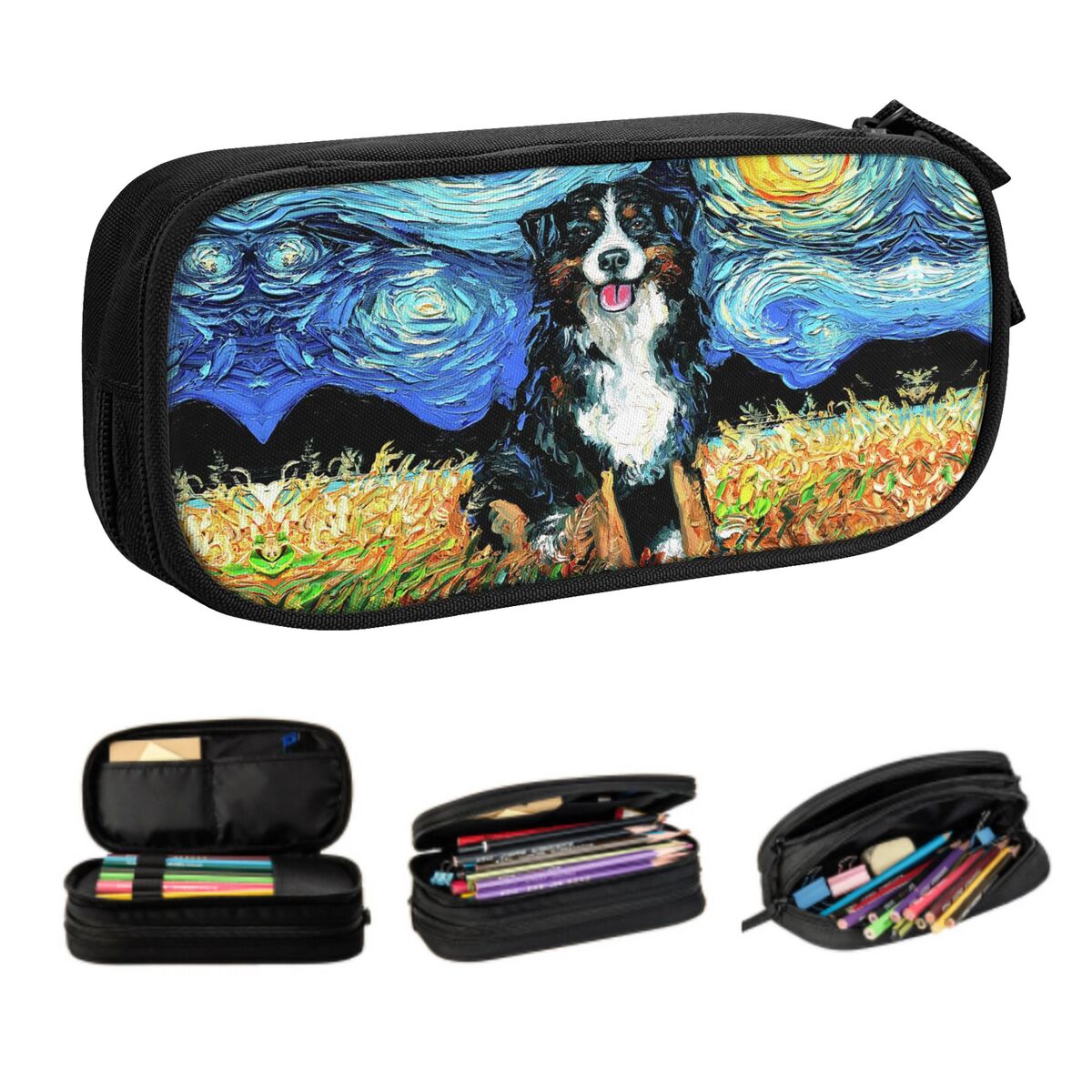 Pet X Supplies & Tack Reviews - Personalizowane piórniki z motywem Gwieździstej Nocy