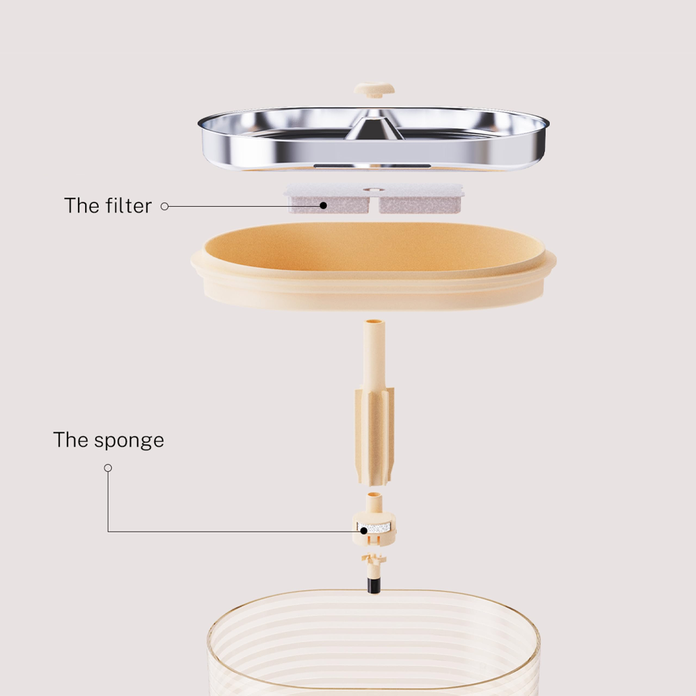 Pet Water Fountain - Akcesoria do robota z kamerą Enabot