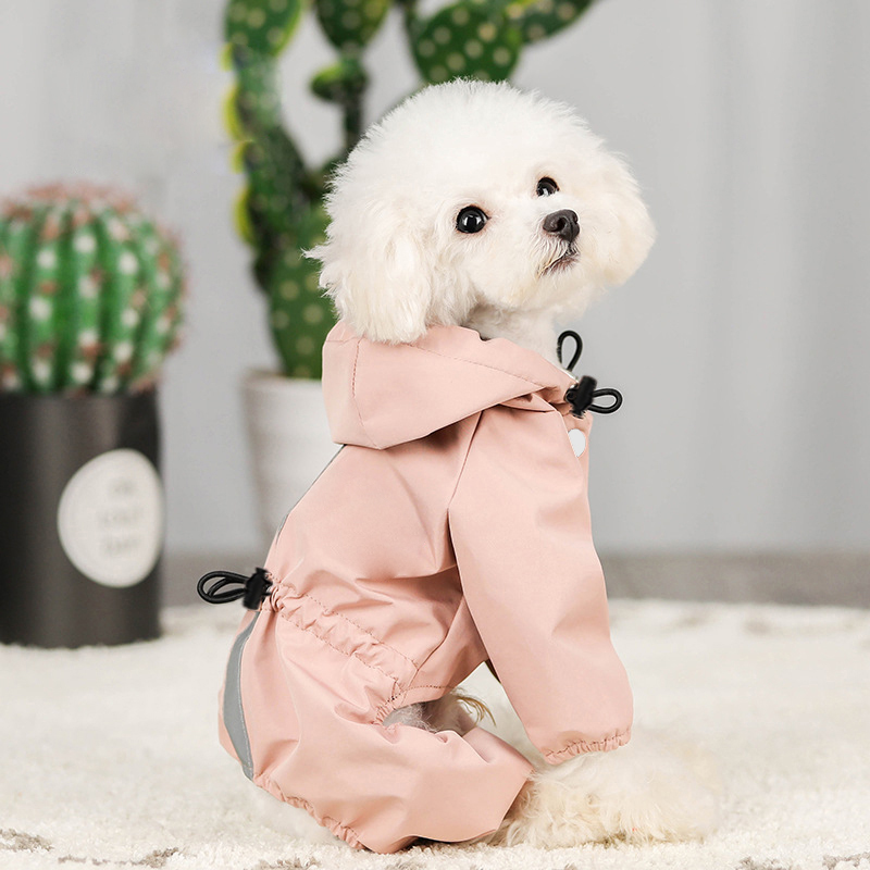 Dog Raincoat - Pet Supplies Płaszcz przeciwdeszczowy na cztery