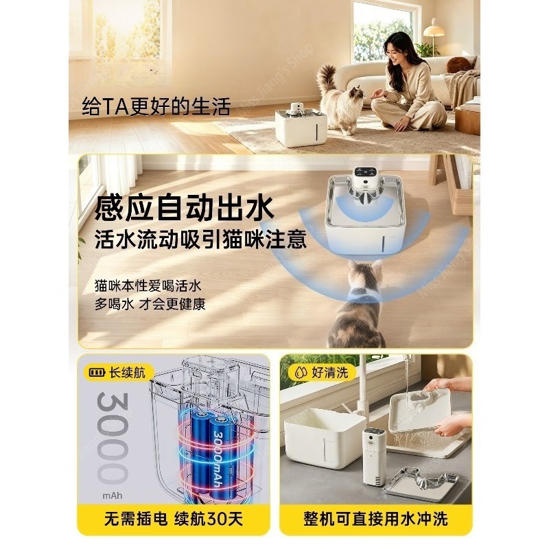 Automatyczna fontanna dla kota – Pet Water Fountain recenzja i cena