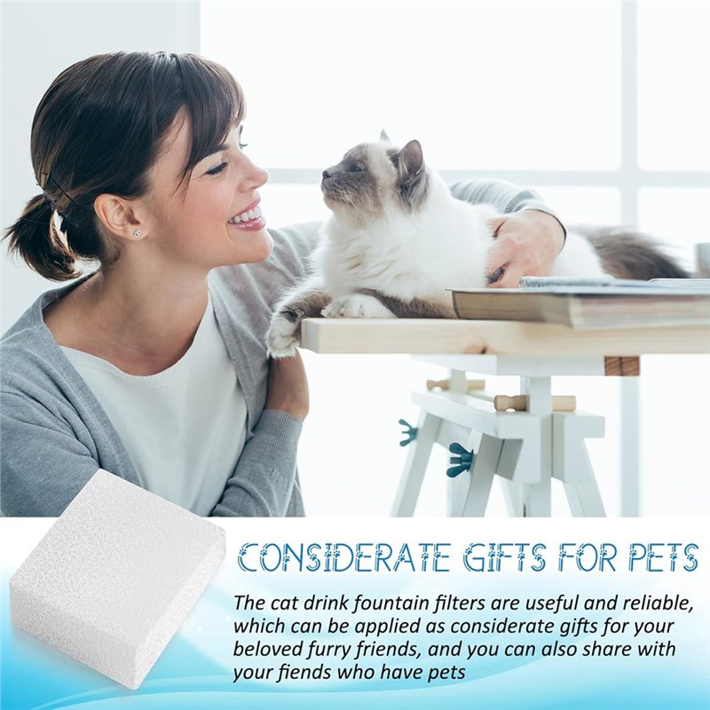 Gąbki do wstępnego filtrowania – Pet Water Fountain recenzja i cena