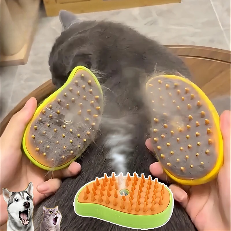 Szczotka parowa dla kota Elekt – Pet Supplies Grooming Hours recenzja i cena