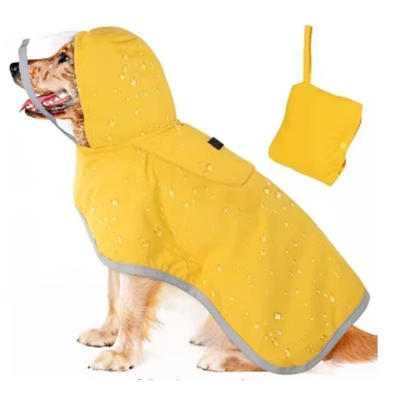 Wodoodporna kurtka dla psa z o – Dog Raincoat recenzja i cena