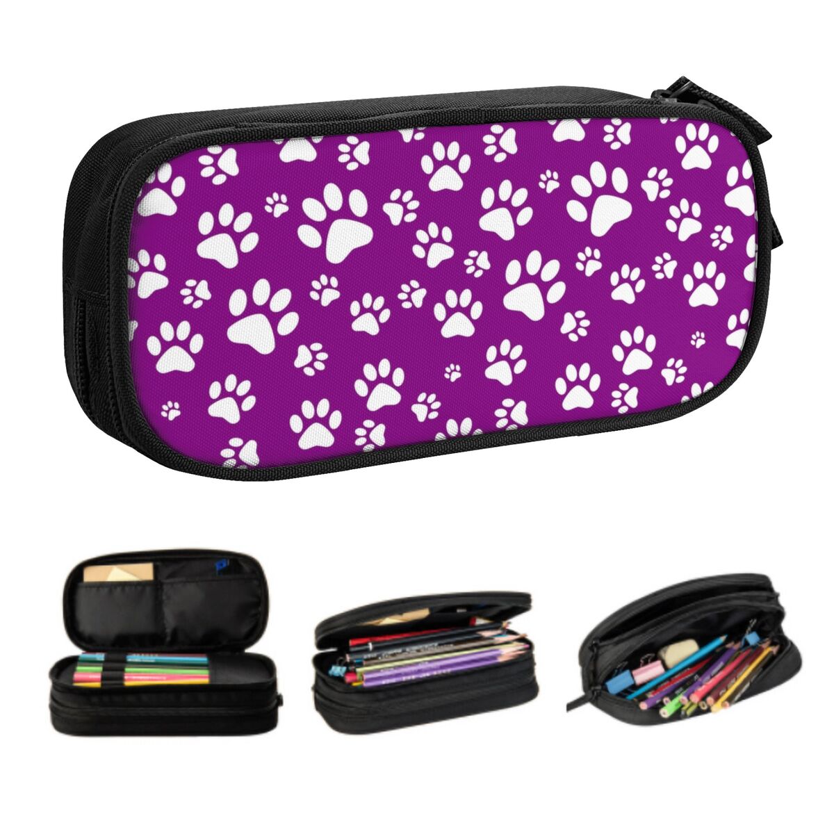 Piórniki z wzorem łap psa Kawa – Pet X Supplies & Tack Reviews recenzja i cena